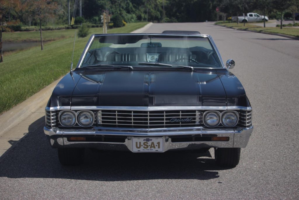 1967 Chevrolet Impala Convertible, 327  Automatic, Triple Black